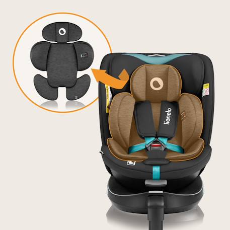 Siège auto pivotant 360° navy i-size 40-150 cm avec isofix et ventilation Black onyx+Black pink+Black red+Black turquoise 20 - vertbaudet enfant 