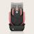 Siège auto hugo i-size 100-150 cm avec isofix et appui-tête à mémoire de forme Black carbon+Black grey+Black red+Pink baby 24 - vertbaudet enfant 