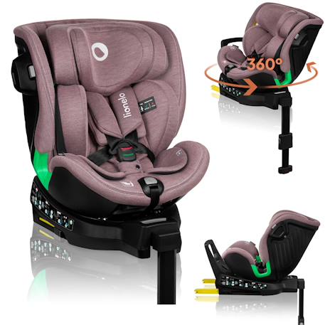 Siège auto pivotant 360° harmony i-size 40-150 cm avec isofix et tissu 60% bambou Beige sand+Black carbon+Grey concrete+Grey graphite+Pink mauve+Red brick 25 - vertbaudet enfant 