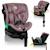 Siège auto pivotant 360° harmony i-size 40-150 cm avec isofix et tissu 60% bambou Beige sand+Black carbon+Grey concrete+Grey graphite+Pink mauve+Red brick 25 - vertbaudet enfant 