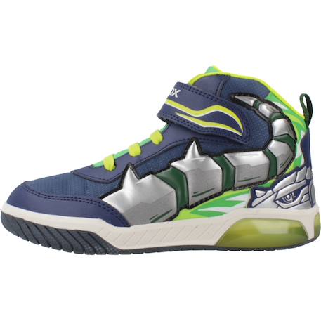 Basket garçon modèle j inek boy Bleu+Gris 2 - vertbaudet enfant 