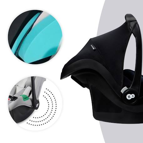 Siege auto i size avec base pratique et confortable Noir 3 - vertbaudet enfant 