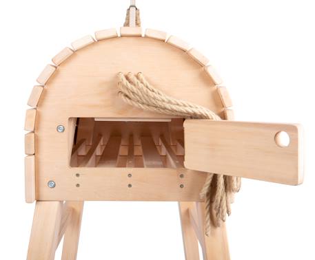 Cheval de bois à monter Beige 5 - vertbaudet enfant 