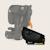 Siège auto pliable nelly i-size 76-150 cm avec isofix et top tether Black carbon+Blue navy+Grey graphite 3 - vertbaudet enfant 