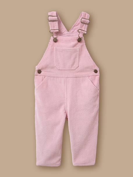 Salopette en velours bébé Blush 1 - vertbaudet enfant 