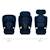 Siège Auto Kinderkraft FIX2GO i-Size avec ISOFIX, SAFERIDE SENSOR, Inclinaison 5 Positions et AIR FLOW Bleu marine+Gris+Noir+Vert 2 - vertbaudet enfant 