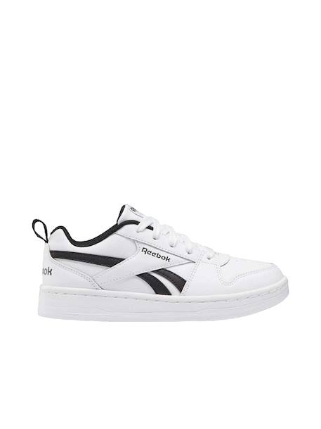 Basket basse royale prime 2.0 – confort et style enfant Blanc/blanc/noir 1 - vertbaudet enfant 