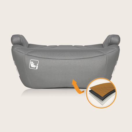 Rehausseur auto léger luuk i-size 125-150 cm, groupe 3 Black+Grey 9 - vertbaudet enfant 