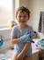 Gant de bain exfoliant stitch enfant Bleu 2 - vertbaudet enfant 
