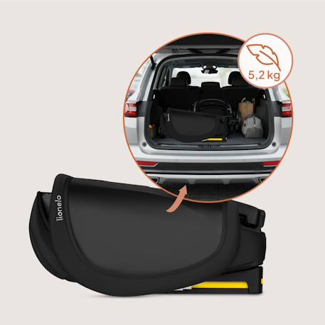 Siège auto pliable orin i-size 100-150 cm léger avec isofix Black carbon+Blue navy+Grey graphite 3 - vertbaudet enfant 
