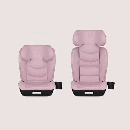 Siège auto neal i-size 100-150 cm avec isofix, assise large et porte-gobelet Black carbon+Blue navy+Green turquoise+Grey concrete+Pink lilac 26 - vertbaudet enfant 
