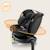 Siège auto pivotant 360° navy i-size 40-150 cm avec isofix et ventilation Black onyx+Black pink+Black red+Black turquoise 9 - vertbaudet enfant 