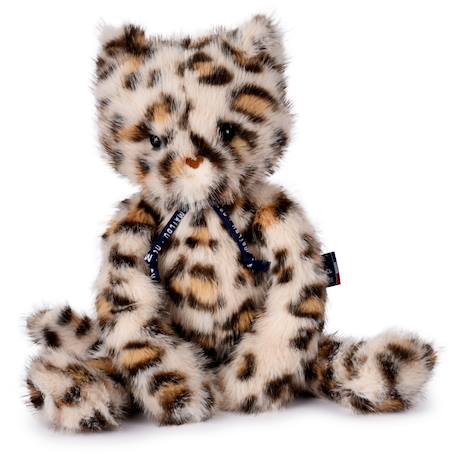 Peluche chat méloé 37 cm Beige+Gris+Noir+Orange+Rose 1 - vertbaudet enfant 