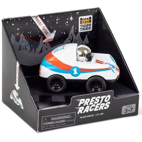 Voiture presto racers Blanc+Bleu+Rouge 3 - vertbaudet enfant 