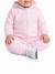 Ensemble fille 2 pièces gilet à capuche et bas Rose clair 5 - vertbaudet enfant 