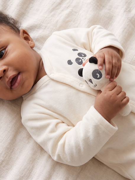 Coffret dors-bien et doudou bébé mixte écru 3 - vertbaudet enfant 