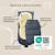 Chancelière pour poussette Sheep anthracite 3 - vertbaudet enfant 