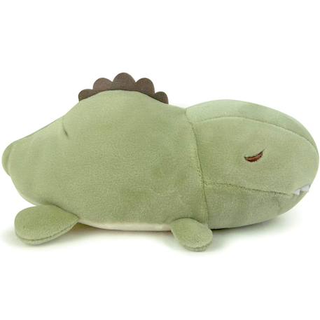 Peluche nemu nemu tirano le dinosaure (17 cm) Vert, blanc, marron 3 - vertbaudet enfant 