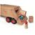 Camion à ordures Beige 5 - vertbaudet enfant 