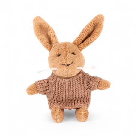 Mini peluche lenny le lapin Marron 1 - vertbaudet enfant 