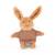 Mini peluche lenny le lapin Marron 1 - vertbaudet enfant 