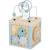 Cube de motricité en bois Bleu+Rose+Vert 2 - vertbaudet enfant 