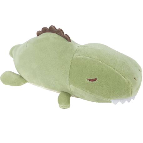 Peluche nemu nemu tirano le dinosaure (17 cm) Vert, blanc, marron 1 - vertbaudet enfant 