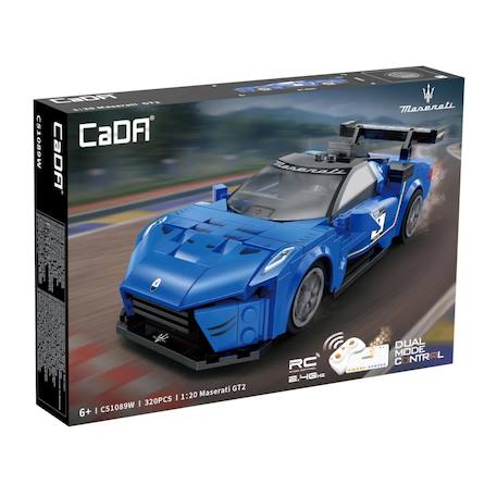 Voiture maserati gt2 320 pièces Bleu 3 - vertbaudet enfant 