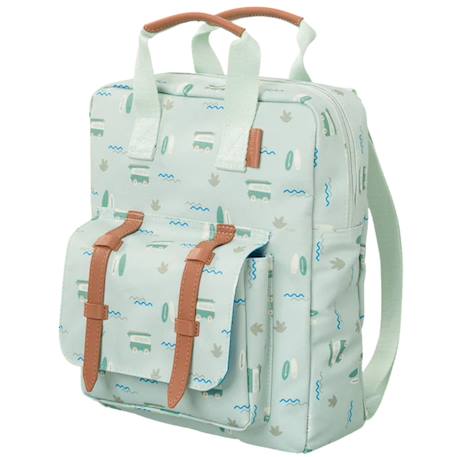 Sac à dos bébé lion Ecru, marron, rouge+Gris, blanc, marron+Rose+Vert+Vert d'eau, marron, écru+Vert, bleu, écru 9 - vertbaudet enfant 