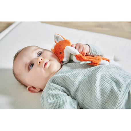 Doudou renard paprika 18 cm Orange 5 - vertbaudet enfant 