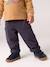 Pantalon bébé garçon doublé polaire anthracite+olive 6 - vertbaudet enfant 