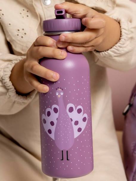 Gourde 500 ml bleu+jaune+marron+mauve+Mr Dino+Mr Fox+Mr Lion+Mrs Cat+Mrs Mouse+Mrs Rabbit+Mrs Unicorn+rose pâle+vert sapin 19 - vertbaudet enfant 