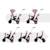 Tricycle Évolutif Kinderkraft EASYTWIST 5 en 1 avec Siège Rotatif 360°, Roues PU Increvables et Capote UPF50+ Beige+Gris+Noir+Rose+Vert 20 - vertbaudet enfant 