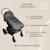 Chancelière pour poussette AKIKO Thermo anthracite 4 - vertbaudet enfant 