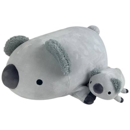 Porte-clé peluche nemu nemu koala (14 cm) Gris, noir 4 - vertbaudet enfant 