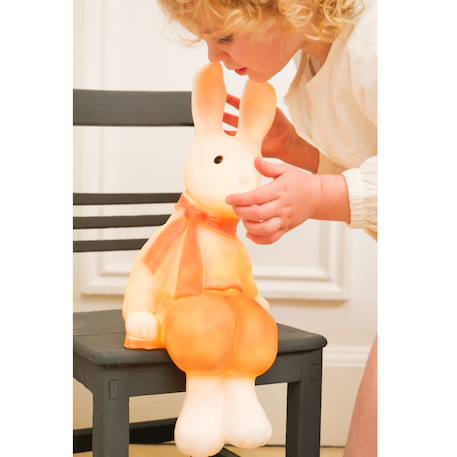 Lampe lapin lenny Blanc 2 - vertbaudet enfant 