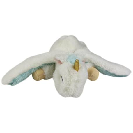 Peluche nemu nemu licorne (20 cm) Blanc, bleu, doré 2 - vertbaudet enfant 