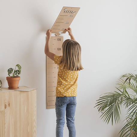 Toise pour enfant personnalisable Beige 5 - vertbaudet enfant 