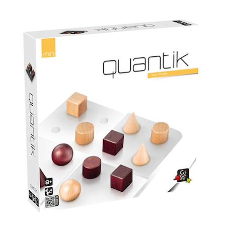 Jeu de société quantik mini Marron 1 - vertbaudet enfant 