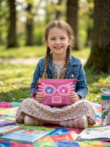 Trousse de toilette rigide harry potter luna lovegood Bleu et jaune 2 - vertbaudet enfant 