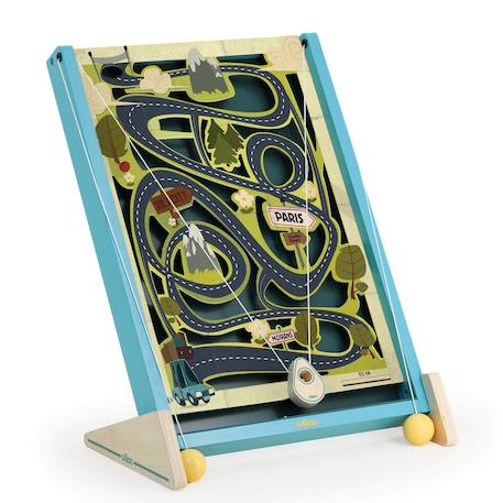 Jeu de labyrinthe à ficelles Bleu 1 - vertbaudet enfant 