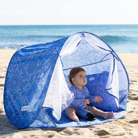 Tente anti-uv summer bandana Bleu 6 - vertbaudet enfant 