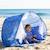 Tente anti-uv summer bandana Bleu 6 - vertbaudet enfant 