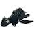 Peluche nemu nemu dragon noir (20 cm) Noir 3 - vertbaudet enfant 