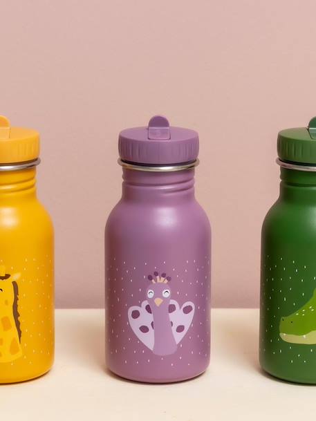 Gourde 350 ml bleu glacier+bleu pétrole+jaune+marron+mauve+Mr Dino+Mr Fox+Mr Lion+Mrs Cat+Mrs Elephant+Mrs Rabbit+Mrs Unicorn+rose pâle+rouge+vert sapin 21 - vertbaudet enfant 