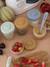 Pack 1er repas Assortis tons bleus (Storm)+Assortis tons roses (Eucalyptu+bleu grisé 4 - vertbaudet enfant 