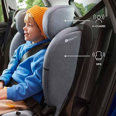 Siège auto Kinderkraft ONETO3 I-SIZE 76-150 cm dossier inclinable 5 positions + organisateur voiture Bordeaux+Gris+Noir+Vert 20 - vertbaudet enfant 