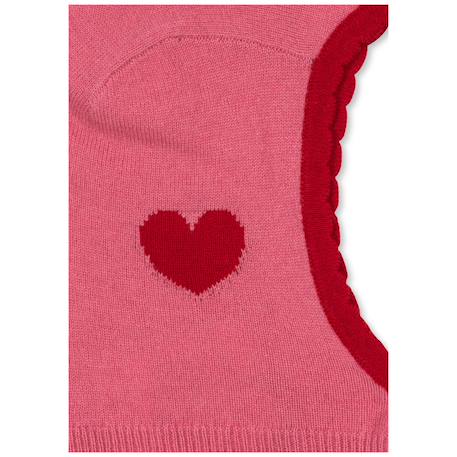 Cagoule balaclava cœur rose (2-4 ans) Rose 3 - vertbaudet enfant 
