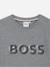 T-shirt  garçon col rond Beige foncé+Gris+Noir 5 - vertbaudet enfant 
