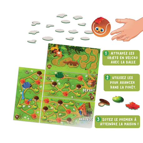 Jeu de société le hérisson qui roule à pic Vert 4 - vertbaudet enfant 